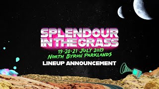 The Splendour in the Grass 2019 Lineup is here [upl. by Vedi]