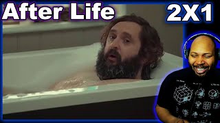 After Life Season 2 Episode 1 Reaction [upl. by Noiemad]