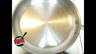 How To Season A Stainless Steel Pan Advanced Version [upl. by Dalila]