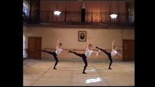 Vaganova Ballet Academy Adagio class BYBregvadze 2002 Moskvito Lobukhin Garon [upl. by Stacia168]