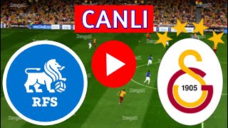 🔴GALATASARAY RFS MAÇI CANLI İZLE  eFootball Türkçe Simülasyon [upl. by Buckie262]