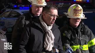 WATCH FDNY Bronx fire news conference [upl. by Wentworth]