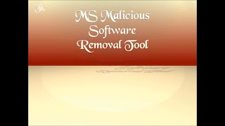 Windows XP  Microsoft Malicious Software Removal Tool  mrtexe [upl. by Zetroc]