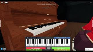 Roblox Piano  Undertale  Hopes and Dreams  SAVE The World [upl. by Lombardi]