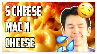 I tried a 5 Cheese Mac and Cheese Recipe from Tasty  With Calories amp Macros [upl. by Anifesoj]