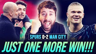 ONE MORE WIN TOTTENHAM 02 MAN CITY [upl. by Sirama]