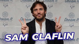 Sam Claflin talks about Hunger Games Me Before You with Emilia Clarke and Peaky Blinders [upl. by Martreb794]