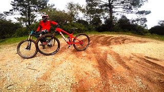 Trek Slash 99 2017 Downhill Test [upl. by Swithin202]