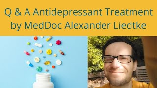 Q amp A antidepressant medication [upl. by Oilerua]