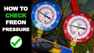 How to Check AC Freon Level [upl. by Carlo]