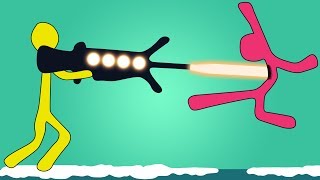 THE BEST STICK FIGHTING GAME Stick Fight [upl. by Nnylirret845]