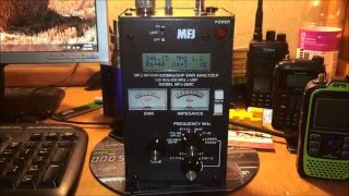 MFJ269c antenna analyzer [upl. by Gordie]