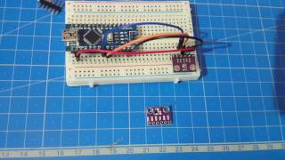 BMP280 temperature and pressure sensor on an Arduino [upl. by Grosberg]