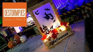 Hoe Maak je Raamdecoratie voor Halloween [upl. by Dyke579]