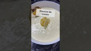 Mousse de Limón mousse limon postre 🍋🍧🥛 [upl. by Rolat]