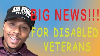 Big News For Disabled Veterans In 2025 [upl. by Nnylyma]