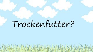 Trockenfutter für Meerschweinchen [upl. by Snapp]