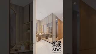 Dressing Room Design  Saudi Design Group shorts [upl. by Losse]