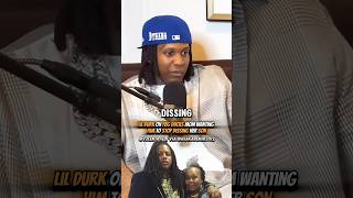 Lil Durk On FBG Ducks Mom Wanting Him To Stop Dissing Her Son fbgduck lildurk [upl. by Medorra267]