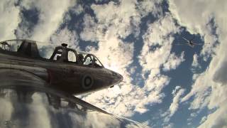 Fouga Magister Two Ship Lappeenranta 28 6 2014 [upl. by Jar]