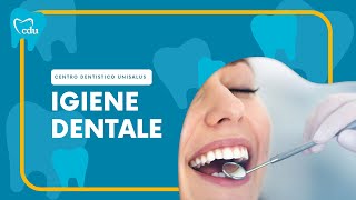 Igiene Dentale CENTRO DENTISTICO UNISALUS [upl. by Atsev]