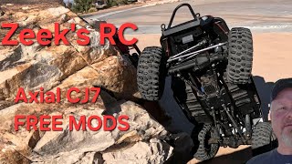 Axial CJ7 Free Mods [upl. by Schell]