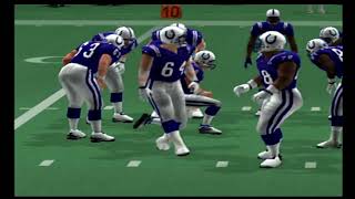 NFL Gameday 2004 Colts vs Pathers [upl. by Drofdarb]