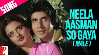 Neela Aasman So Gaya Male  Song  Silsila  Amitabh Bachchan  Rekha [upl. by Euqinad706]