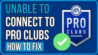 FIX FIFA 23 UNABLE TO CONNECT TO PRO CLUBS AT THIS TIME 2023 [upl. by Sonnie536]