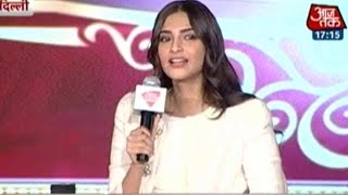 AGENDA AAJ TAK Salman Khan Over Shah Rukh Khan For Sonam [upl. by Egroj]