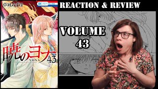 Yona of the Dawn Manga Volume 43 Reaction KUSANAGI LEAVE OUR DRAGON BOYS ALONE [upl. by Bakeman]