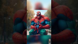 Superheroes with Hulk Serum 🔥❤️ spiderman marvel dccomics [upl. by Marrin512]