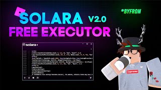 Roblox EXECUTOR NEW Exploit Solar 2024  PC Byfron Bypass Level 7 [upl. by Sapienza796]