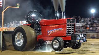 Super Stock Diesel Tractors 2022 The Pullers Championship Friday Session [upl. by Ahsimaj]