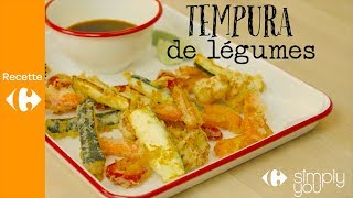 Une délicieuse tempura de légumes avec chou fleur et courgettes [upl. by Audras]