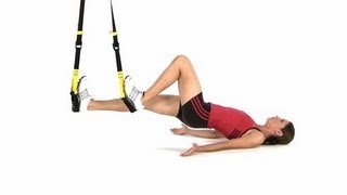 TRX Workout  TRX Exercises TRX Hamstring Curl [upl. by Aires201]