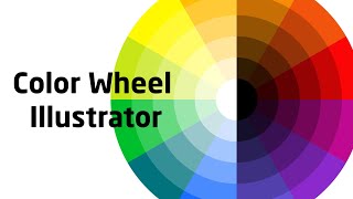 Color Wheel by Adobe Illustrator [upl. by Telocin640]