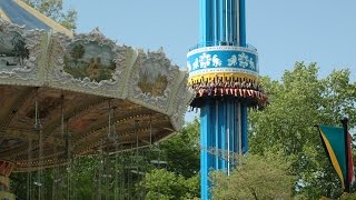 Mach Tower  Busch Gardens Williamsburg Drop Tower OnRide POV [upl. by Atinahc874]