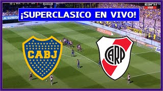 🔴 BOCA JUNIORS vs RIVER PLATE EN VIVO ⚽ SUPERCLASICO  LA SECTA DEPORTIVA CON NICO Y LAUTI [upl. by Melentha]