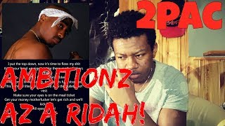 2Pac  Ambitionz Az A Ridah  REACTION [upl. by Aitnis]