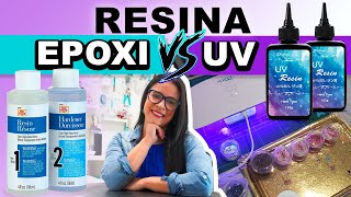 Resinas EPOXI y UV ¿Qué resina gana ¡5 puntos que te sorprenderán [upl. by Spevek]