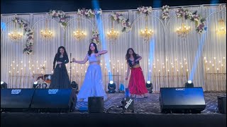 Best sangeet dance performance  Kala chashma  Tip tip barsa pani  Sheila ki jawani [upl. by Yeloc]