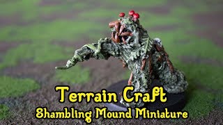 Terrain Craft Shambling Mound Miniature [upl. by Deerc482]