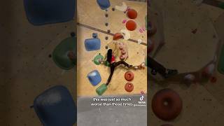 This is the WORST one yet 😭 bouldering rockclimbing climbing climbinggym [upl. by Yentroc894]