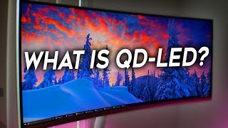 34quot Samsung CF791 QDLED Monitor Review  What is Quantum Dot LED Technology [upl. by Anawat]