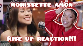 Morissette Amon Rise up reaction [upl. by Hedwiga]