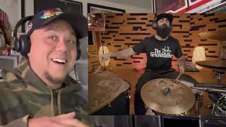 Eminem  Godzilla Reaction GROOVEFATHER El Estepario Siberiano drum cover EMINEM [upl. by Cummins]