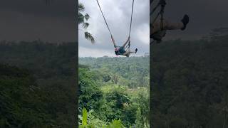 Bali Swing to Heaven swing heaven baliindonesia bali tegalasrilukwakcofee jamaican fyp [upl. by Emlynne]