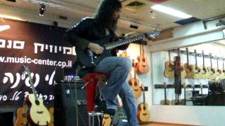 Bumblefoot plays Hang Up and explains the technique IN ISRAEL [upl. by Yleen119]