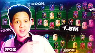 I BUILD YOUR TEAMS FIFA 22 100K 150K 200K 250K 400K 500K 1M 15M HYBRID SQUAD BUILDER [upl. by Nnairam973]